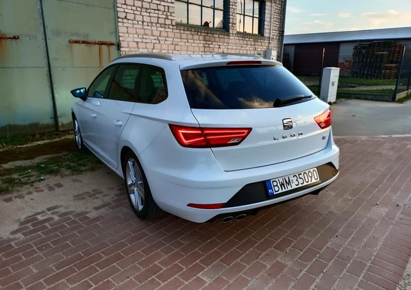 Seat Leon cena 67950 przebieg: 145630, rok produkcji 2019 z Łuków małe 631